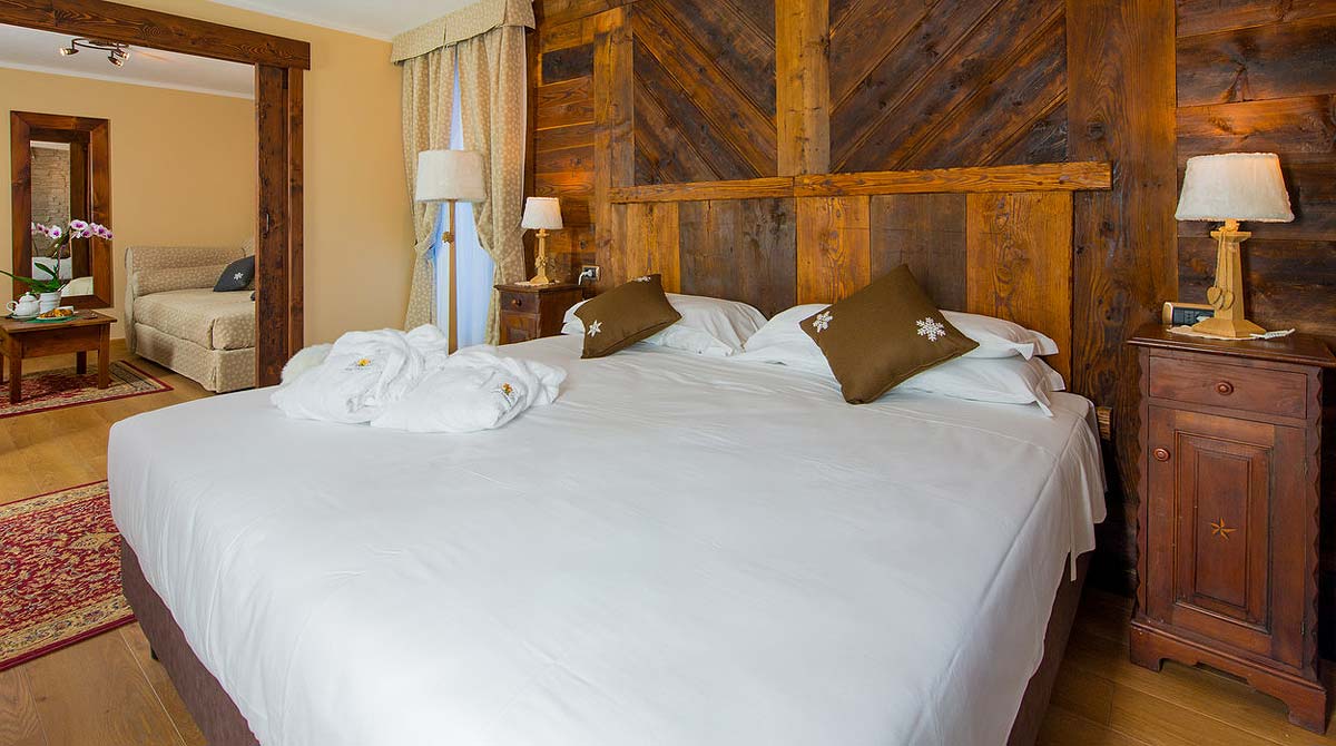 hotel Edelweiss Breuil Cervinia le camere