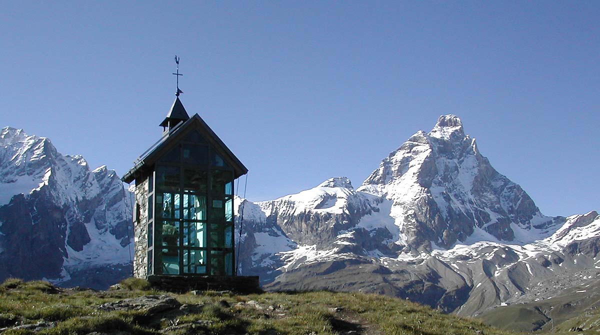 Il sentiero e la cappella Sant’Anna