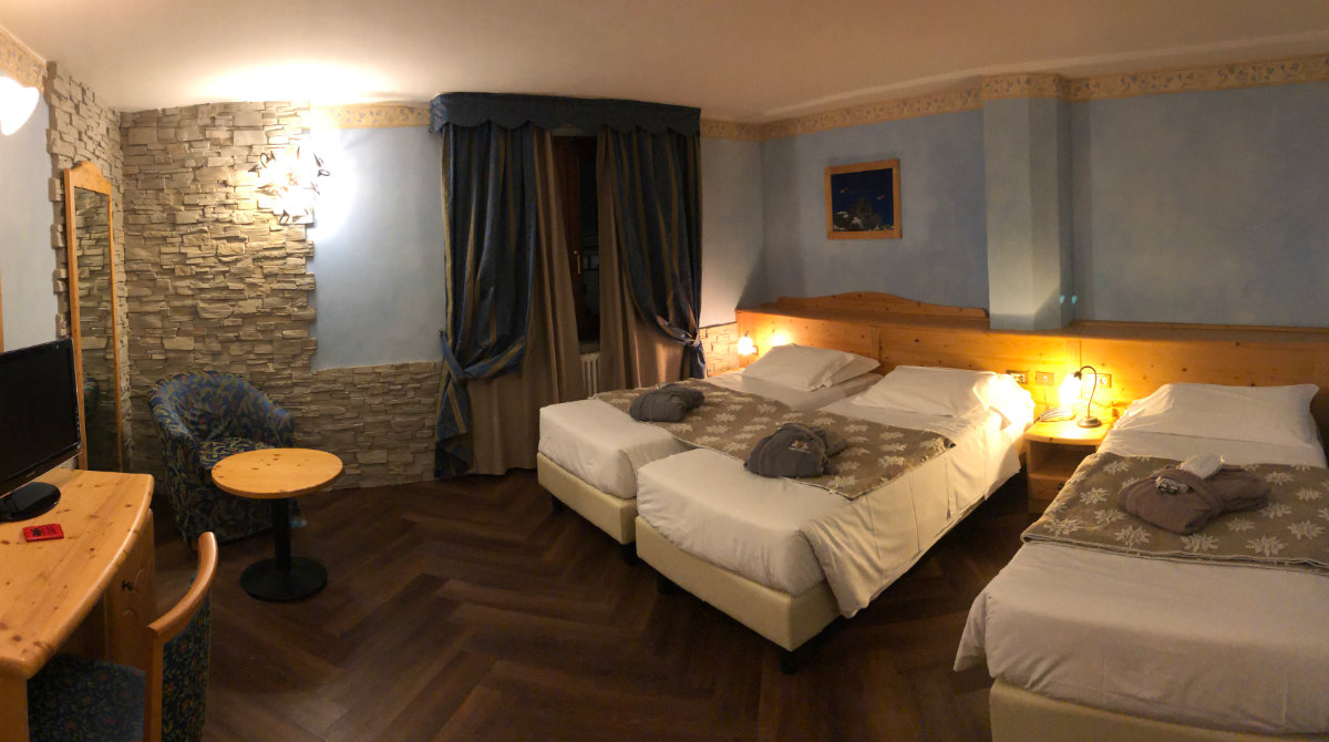 Hotel Edelweiss Breuil Cervinia superior room